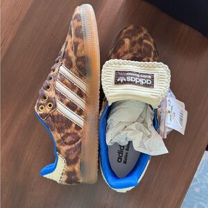 Adidas Wales Bonner Leopard Print Sneakers